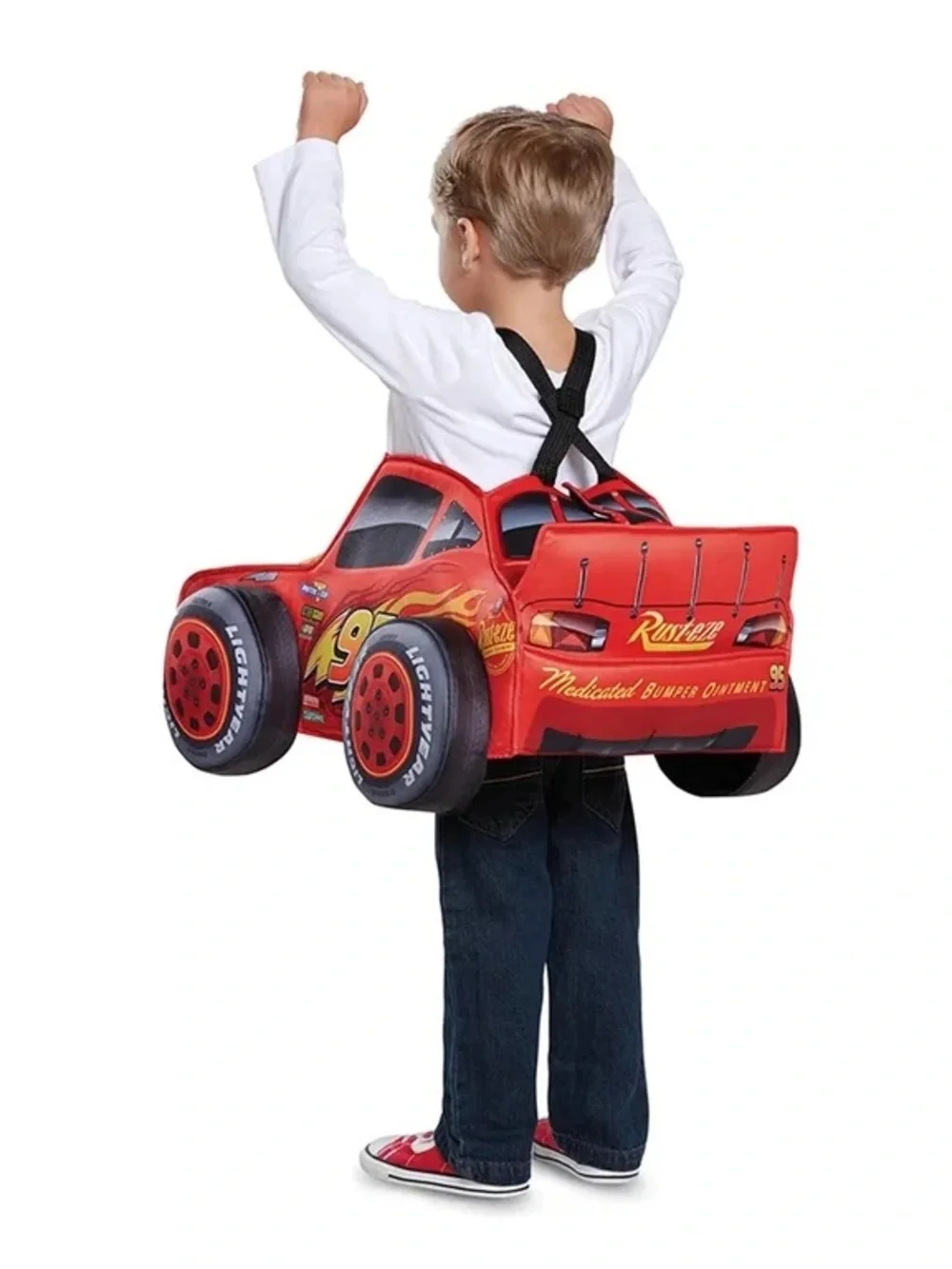 Lightning McQueen Cars 3D Racecar costume - Picture 8 of 8